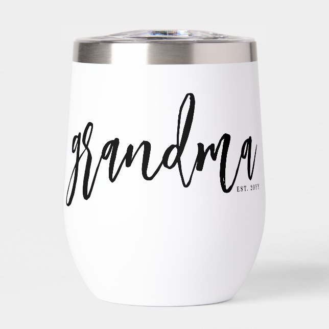 Personalizado Grandma Est | Abuela para ser nueva  (Frente)