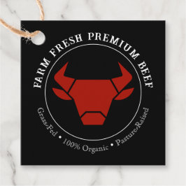 Personalizado Granja Fresca Premium Beef Etiqueta 