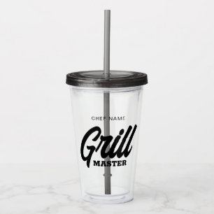 Personalizado Grill Master Tumbler taza para cocin