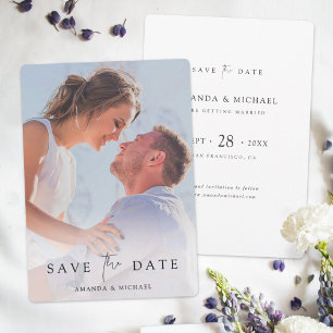 Personalizado Guardar la plantilla de Boda de fech