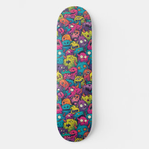 Personalizado Guay Monsters Skateboard