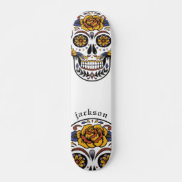 Personalizado Guay Skull Skateboard ilustrado