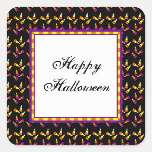 Personalizado Halloween Candy Corn Pegatina