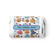 Personalizado Halloween Mini Chocolate Bar Labs