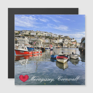 Personalizado Heart Mevagissey Fish Landing Quay C