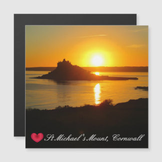 Personalizado Heart St Michaels Monte Cornwall Sun