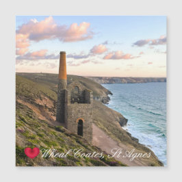 Personalizado Heart Wheal Coates St Agnes Cornwall