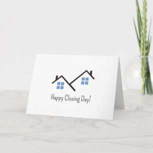 Personalizado Hogar Feliz Día de Cierre