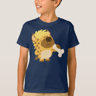 Personalizado Hyena aplastando una camiseta para n