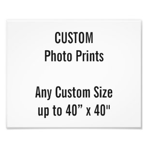 Personalizado Impresión fotográfica de 10" x 6" (o