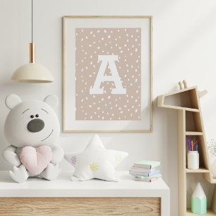 PERSONALIZADO IMPRESIÓN INICIAL   ARTE MODERNO DE 