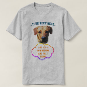 Personalizado Imprima Su Propio Diseño En Camiseta