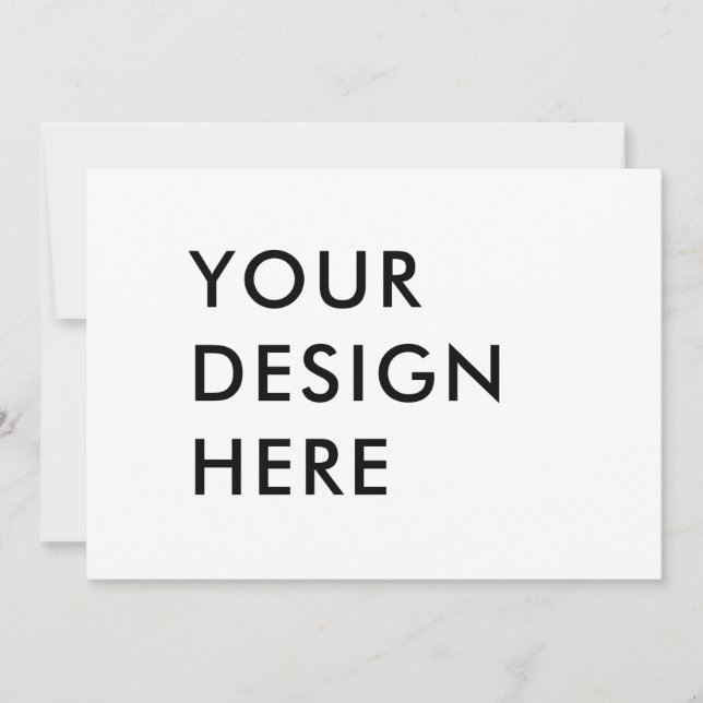 personalizado imprimir 7 x 5 invitación (Anverso)