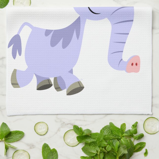 Personalizado inusual, toalla de cocina de unicorn (Doblado)