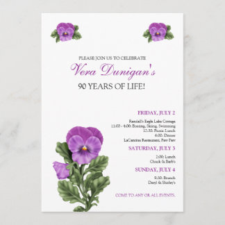 : personalizado: Invitación a la fiesta de cumplea