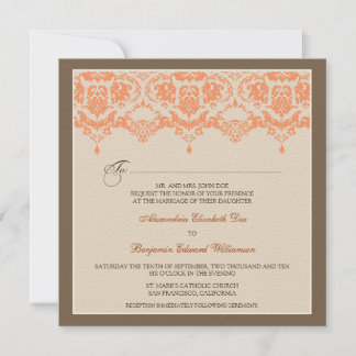 : personalizado: Invitación de matrimonio de Damas