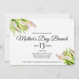 Personalizado, invitación del brunch del día de