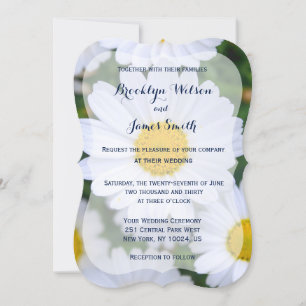 Personalizado Invitaciones a la boda floral Parént