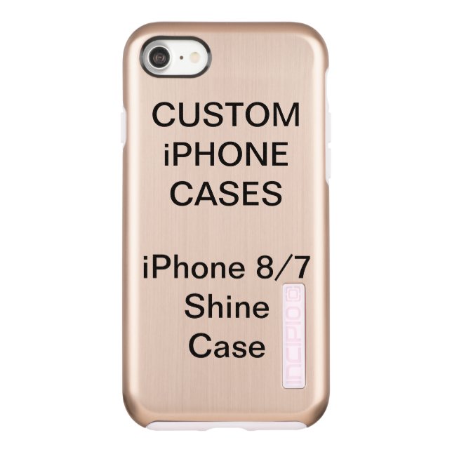 Personalizado iPhone personalizado 8/7 Funda brill (Reverso)