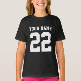 Personalizado jersey de fútbol negro vestido de li
