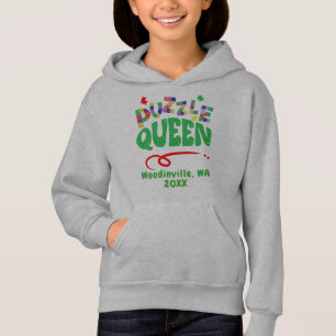 Personalizado Jigsaw Puzzle Queen Location Date No