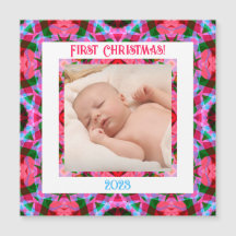 Personalizado Jolly Navidades festivos Foto Tarjet