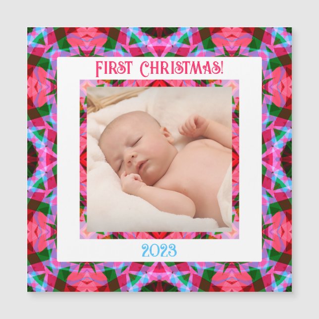 Personalizado Jolly Navidades festivos Foto Tarjet (Anverso)