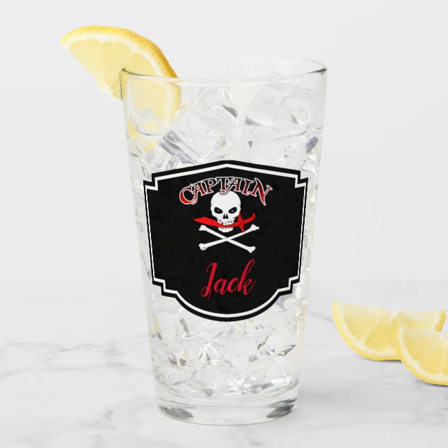 Personalizado Jolly Roger (Cutlass) (Anverso (hielo))