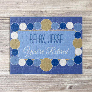 Personalizado Jubilación Rompecabezas