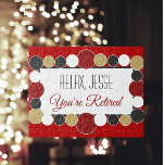 Personalizado Jubilación Rompecabezas<br><div class="desc">Idea de regalo de Retiree</div>