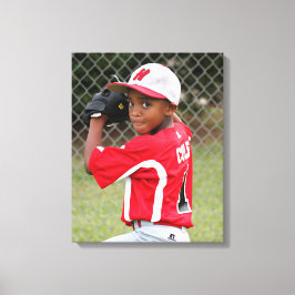 Personalizado Jugador Deportivo Atleta Foto Lienzo