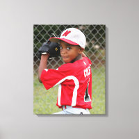 Personalizado Jugador Deportivo Atleta Foto Lienzo