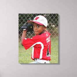 Personalizado Jugador Deportivo Atleta Foto Lienzo