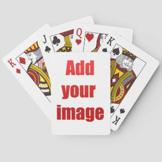 Personalizado jugando cartas