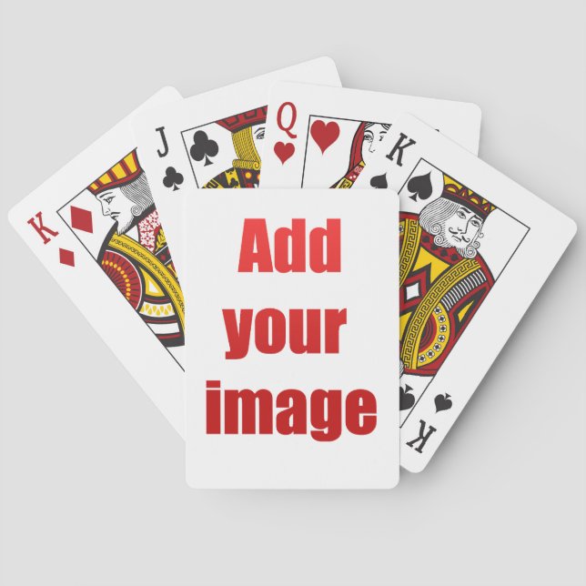 Personalizado jugando cartas (Reverso)