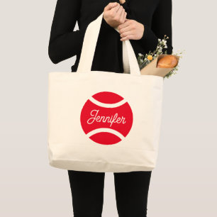 Personalizado jumbo bolsa de tocino con logo rojo