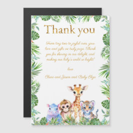 Personalizado Jungla Tropical Giraffe Tiger Gracia