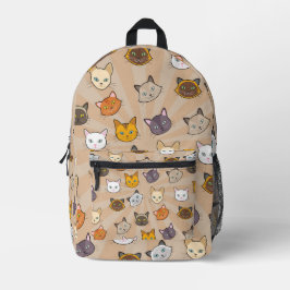Personalizado Kitten Faces Mochila