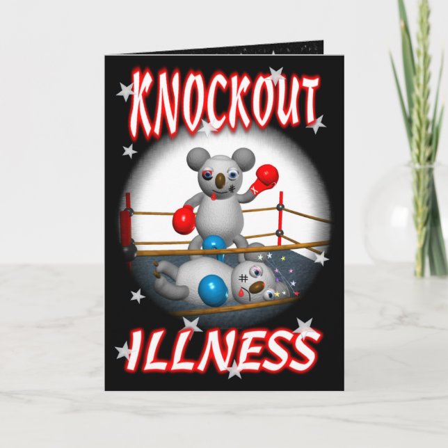 Personalizado Koala Boxer Obtén la tarjeta (Anverso)