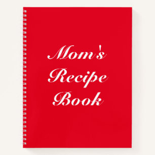 Personalizado La receta de mamá Libro de cumplea