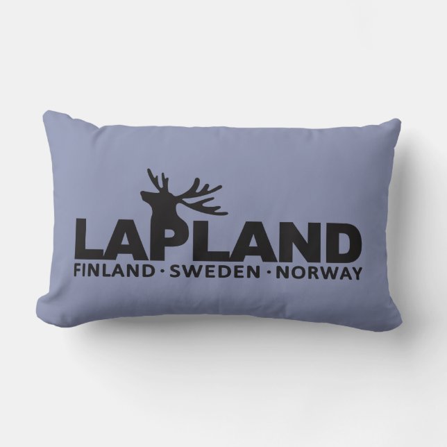 PERSONALIZADO LAPLAND lanzar almohada (Anverso)