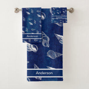 Personalizado Lavar el cuarto de baño de conchas n