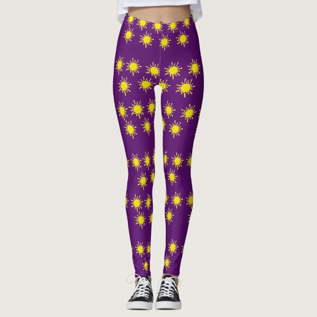 Personalizado Leggings Sun (Anverso)