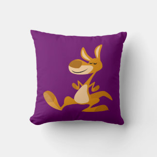 Personalizado lindo baile canguro almohada