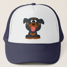 Personalizado lindo bebé Gorra Rottweiler
