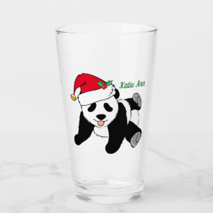 Personalizado lindo del oso de panda del navidad