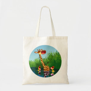 Personalizado lindo Giraffe y Bolsa de Ducklings