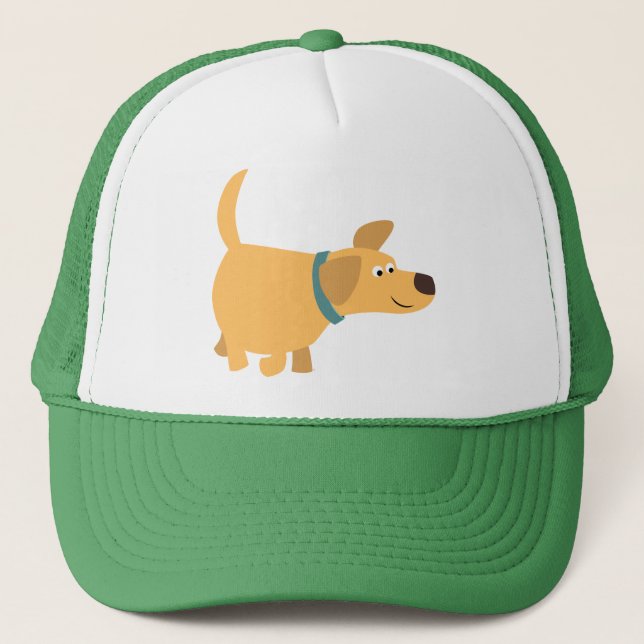 Personalizado lindo Gorra de labrador amarillo (Anverso)