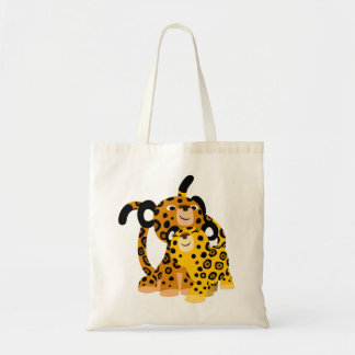 Personalizado lindo Jaguares en la bolsa de amor