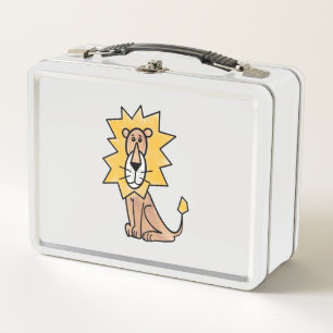 personalizado lindo león niños retro safari jungla